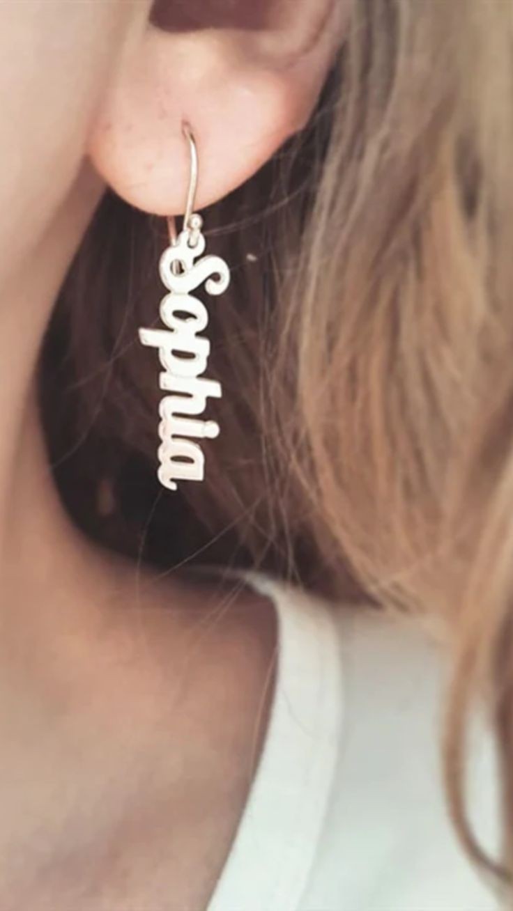 Customize earrings