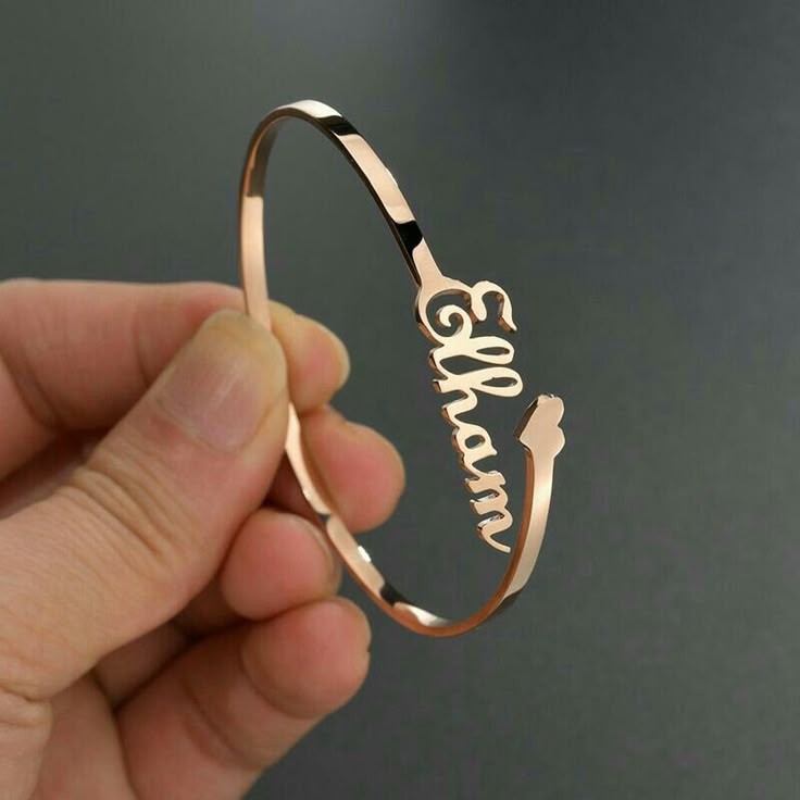 Custom heart bangle