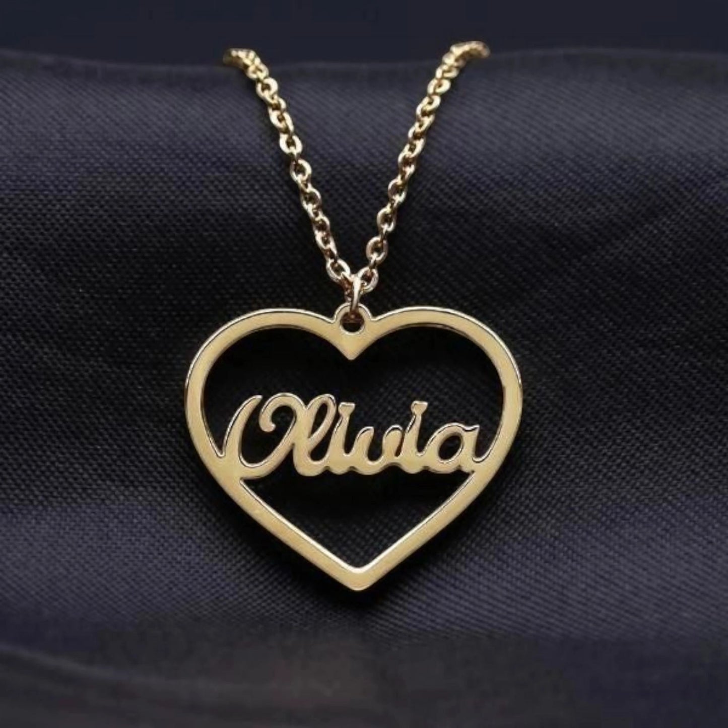 Customize Heart Shape Necklace