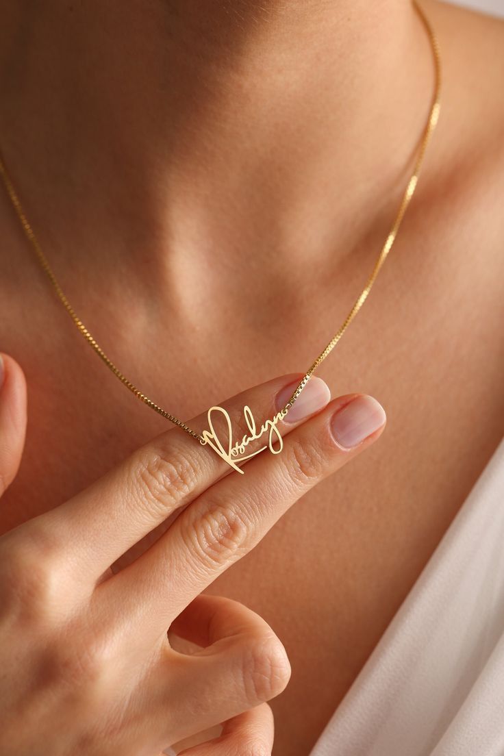 Beautiful Name Design Necklace