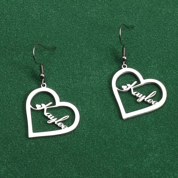 Customize name earring