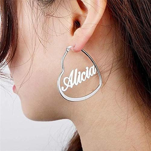 Customize name earring