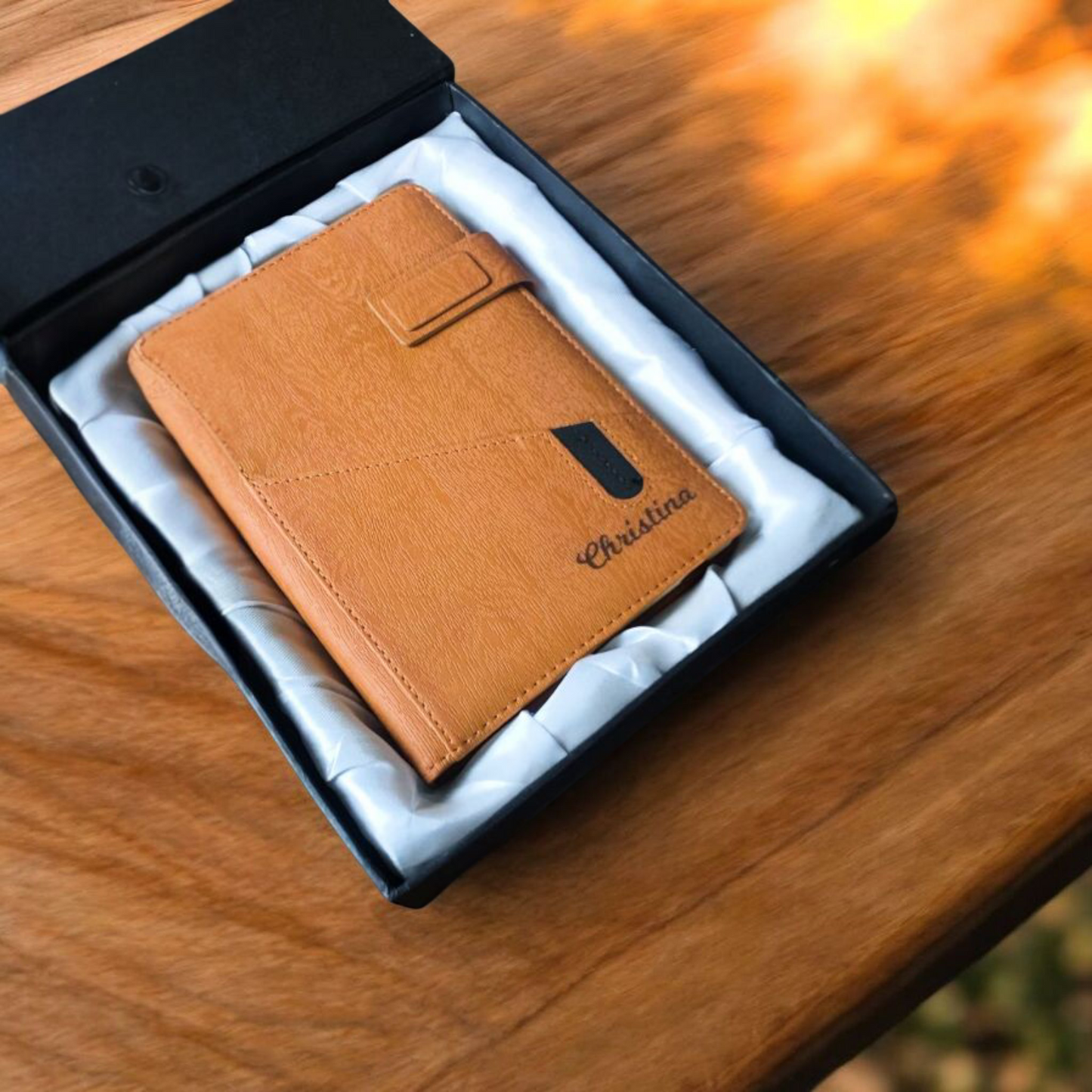 Custom Leather Diary