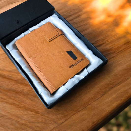 Custom Leather Diary
