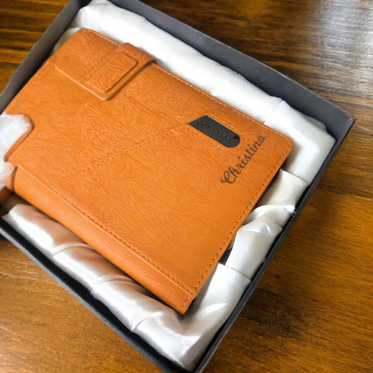 Custom Leather Diary