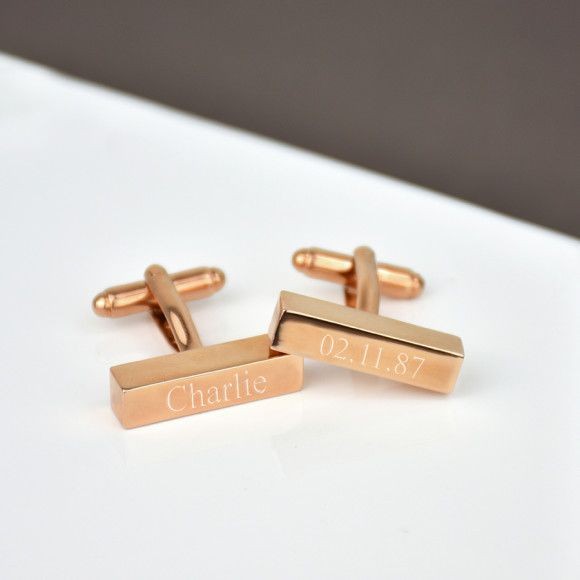 Customize bar cufflinks