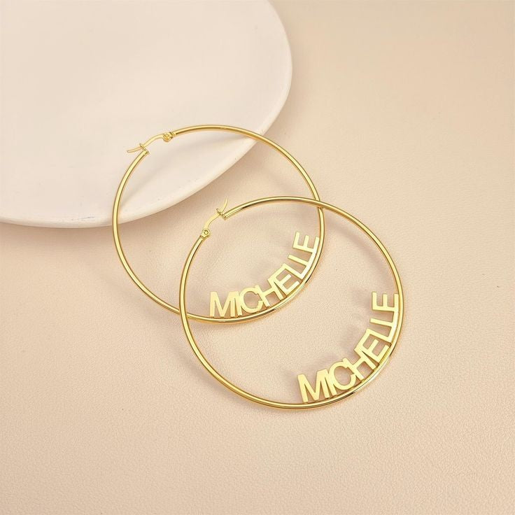 Custom name hoops