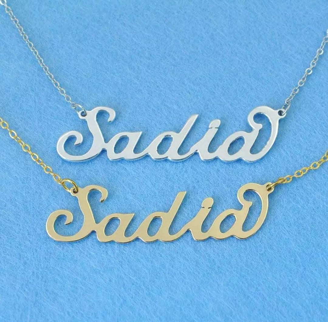 Beautiful Custom Name Necklace