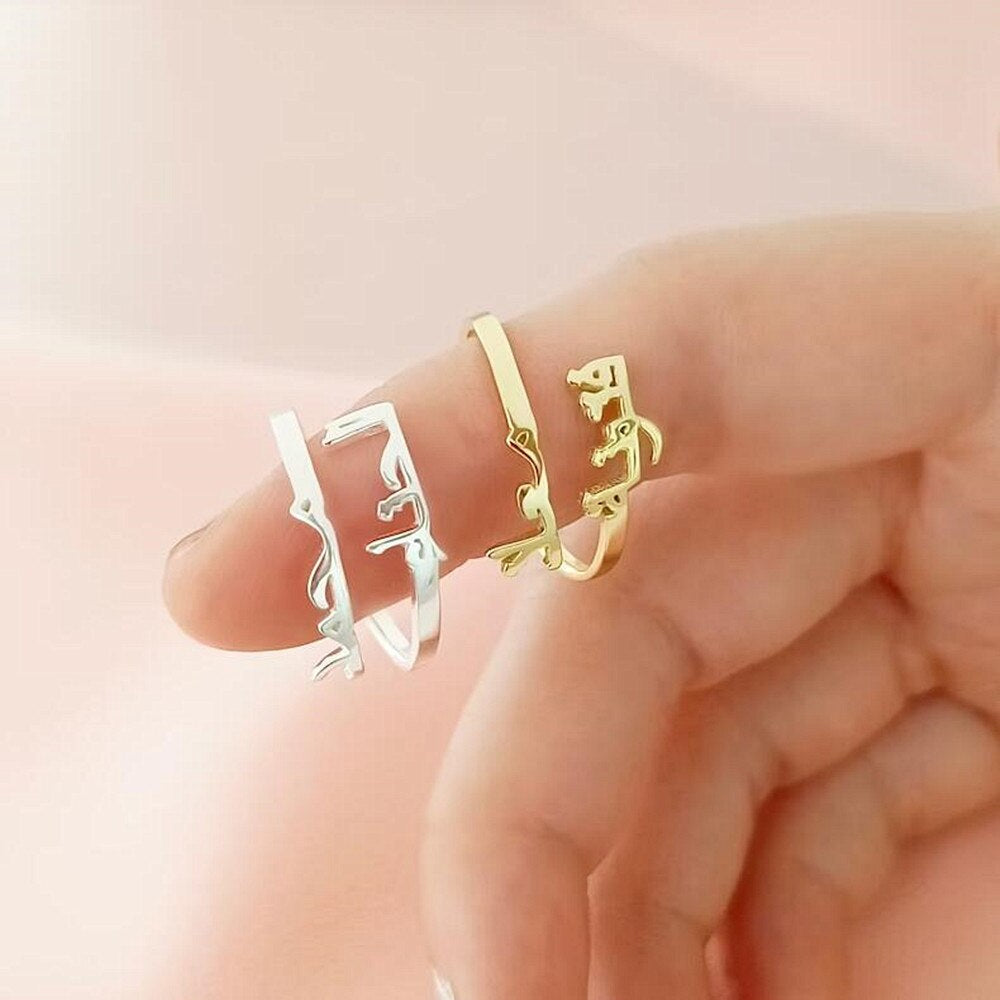 Customize Name Ring