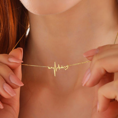 Heartbeat Necklace