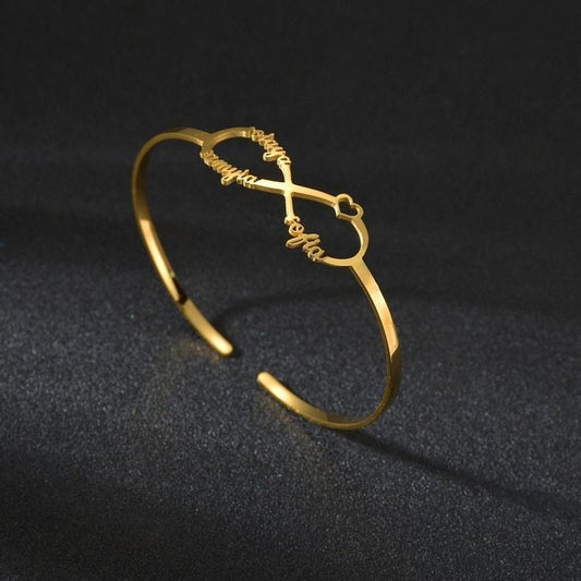 Infinity bangle