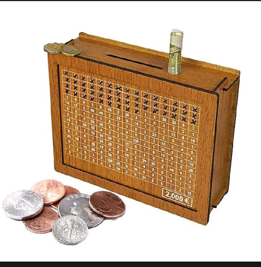 Saving Wooden box