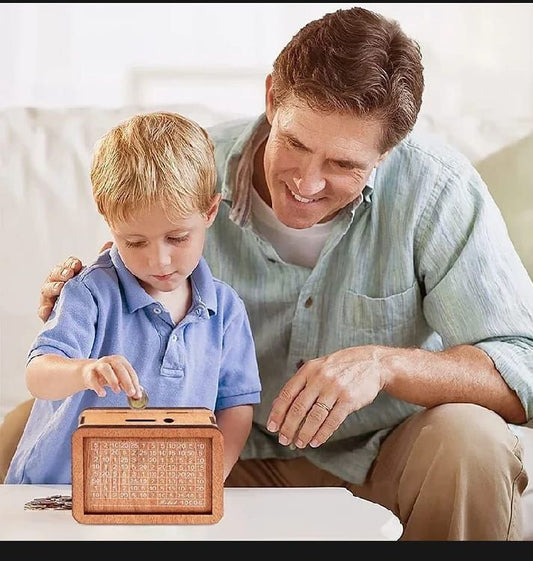 Saving Wooden box