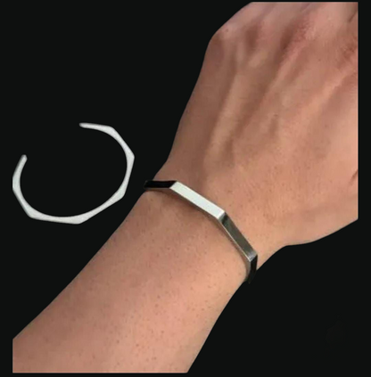 Men Geometric Cuff Bracelet