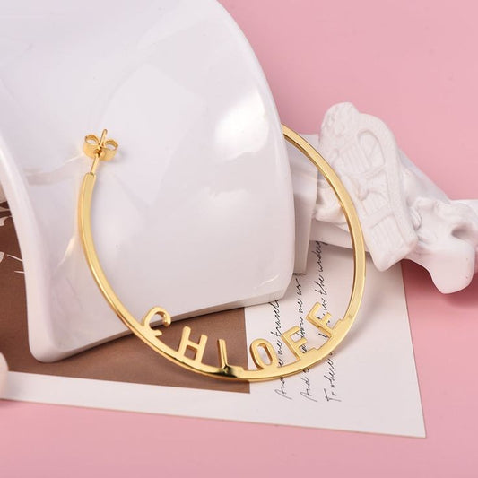 Custom name hoops