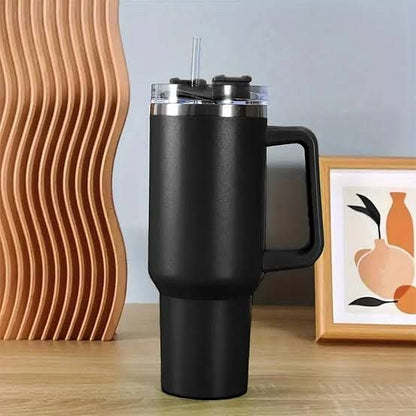 Custom Stainless Steel Tumbler with Handle